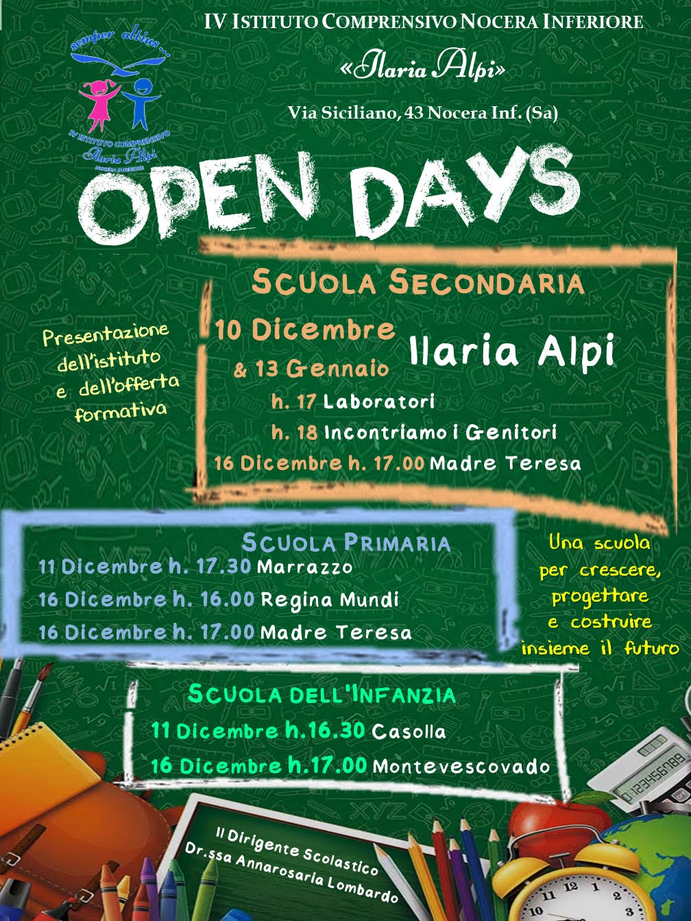 MANIFESTO OPEN DAY a.s. 2025-26